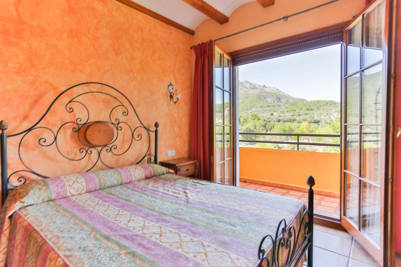 Hotel Rural Serrella Castell De Castells Eksteriør bilde